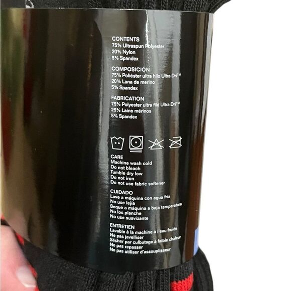 Harley-Davidson Black and Blue Sock Bundle, Size L, NWT Made in USA - Picture 6 of 6